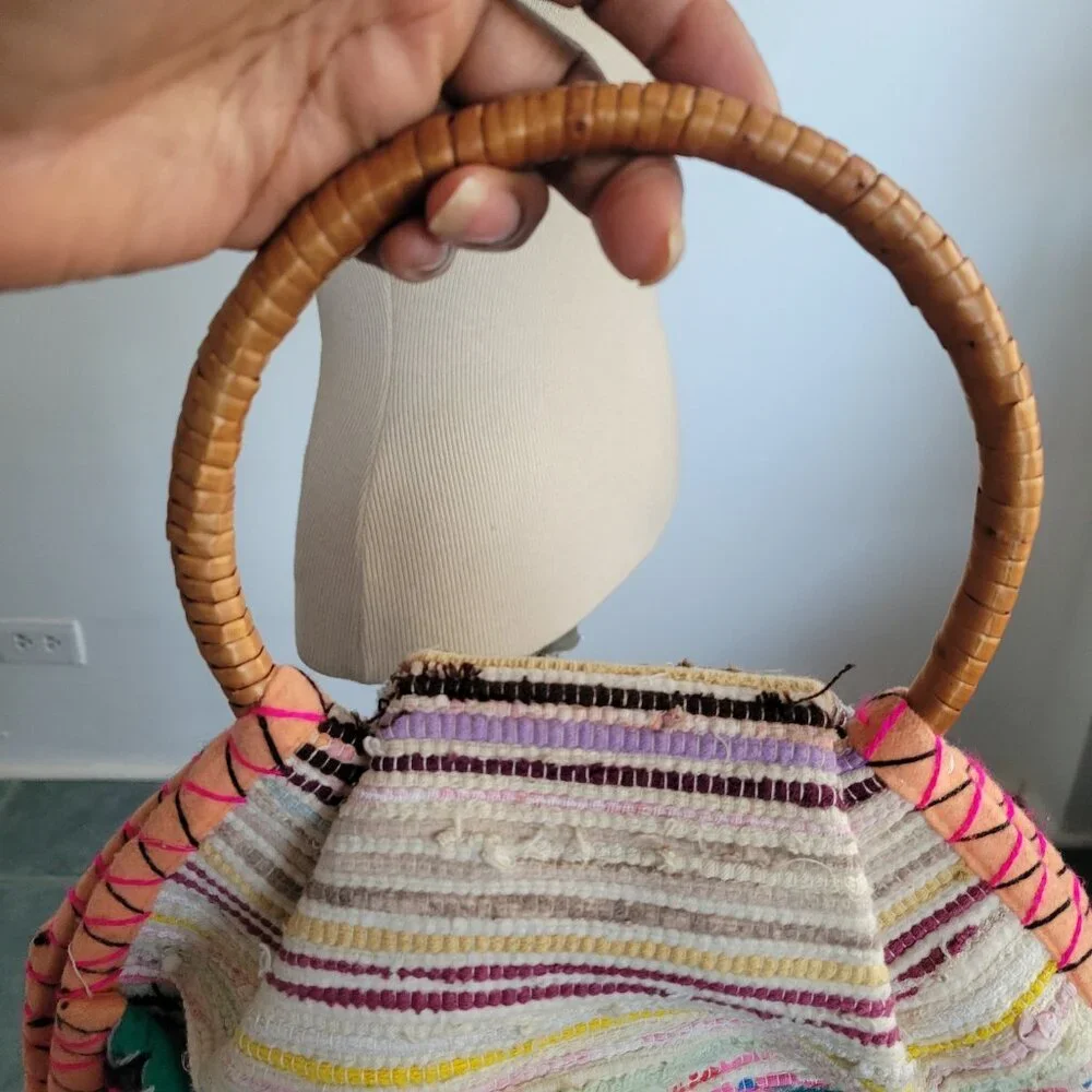 India Banjara Handcrafted Woven Boho Handbag